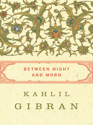 cover image of Between Night and Morn